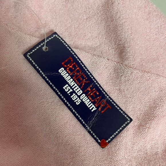 VINTAGE Y2K Derek Heart Pink Terry Cloth Skirt - Picture 4 of 5